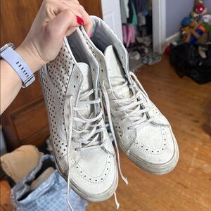 Vans Off The Wall White High-Top Sneakers